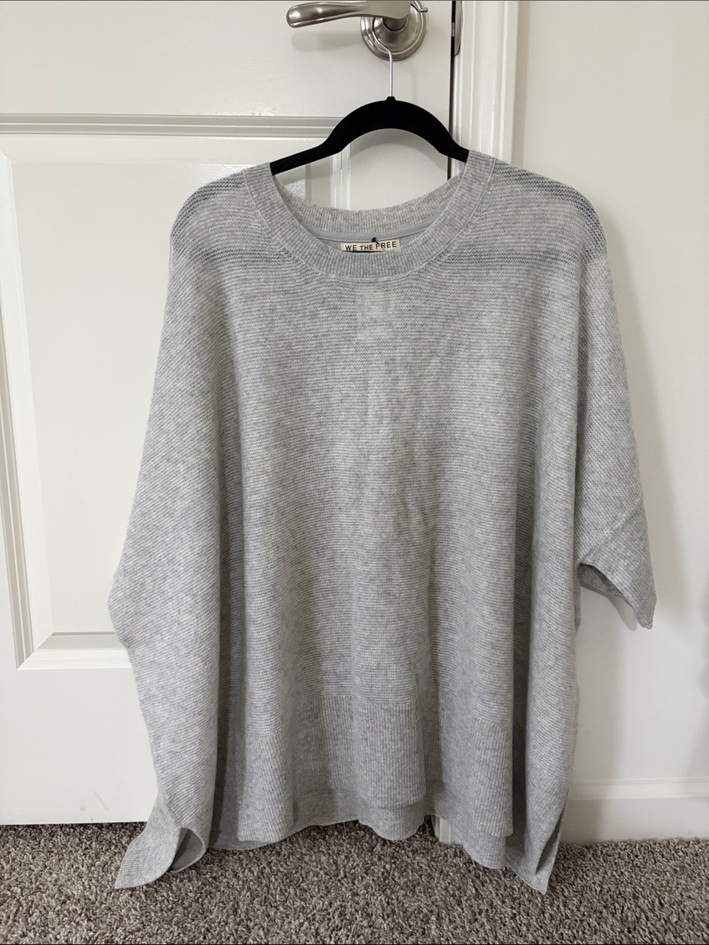 We The Free Ninth Street Cashmere Tee NWT Size L